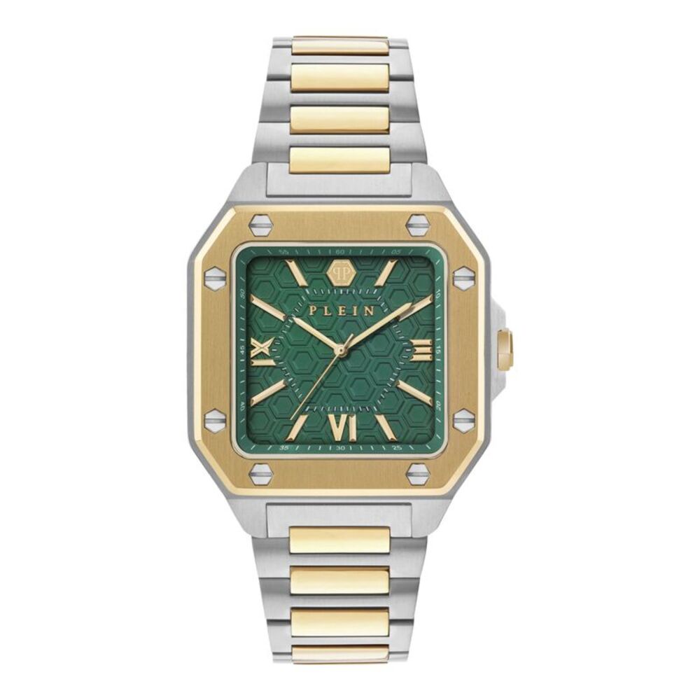 Philipp Plein Plein Edge Bracelet Watch Two Tone Mens